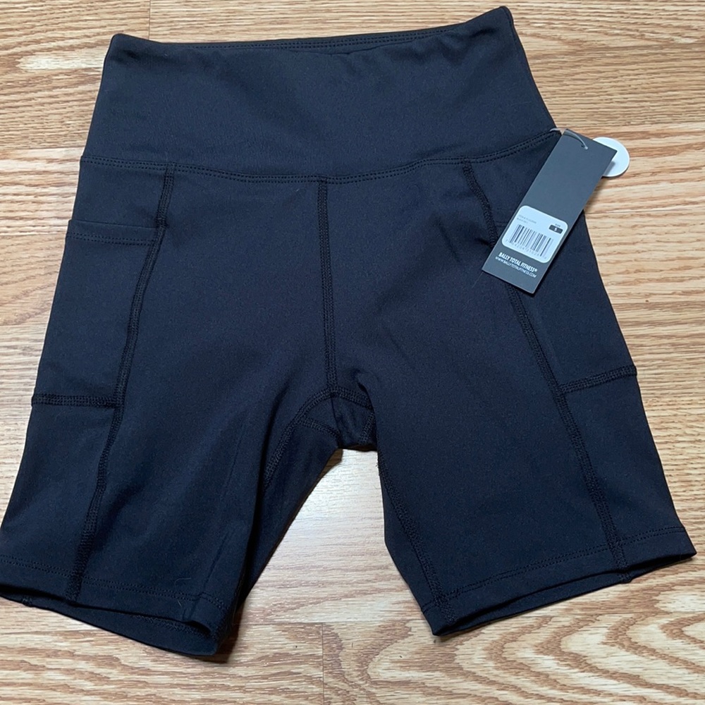 Bally Total Fitness Bike Shorts